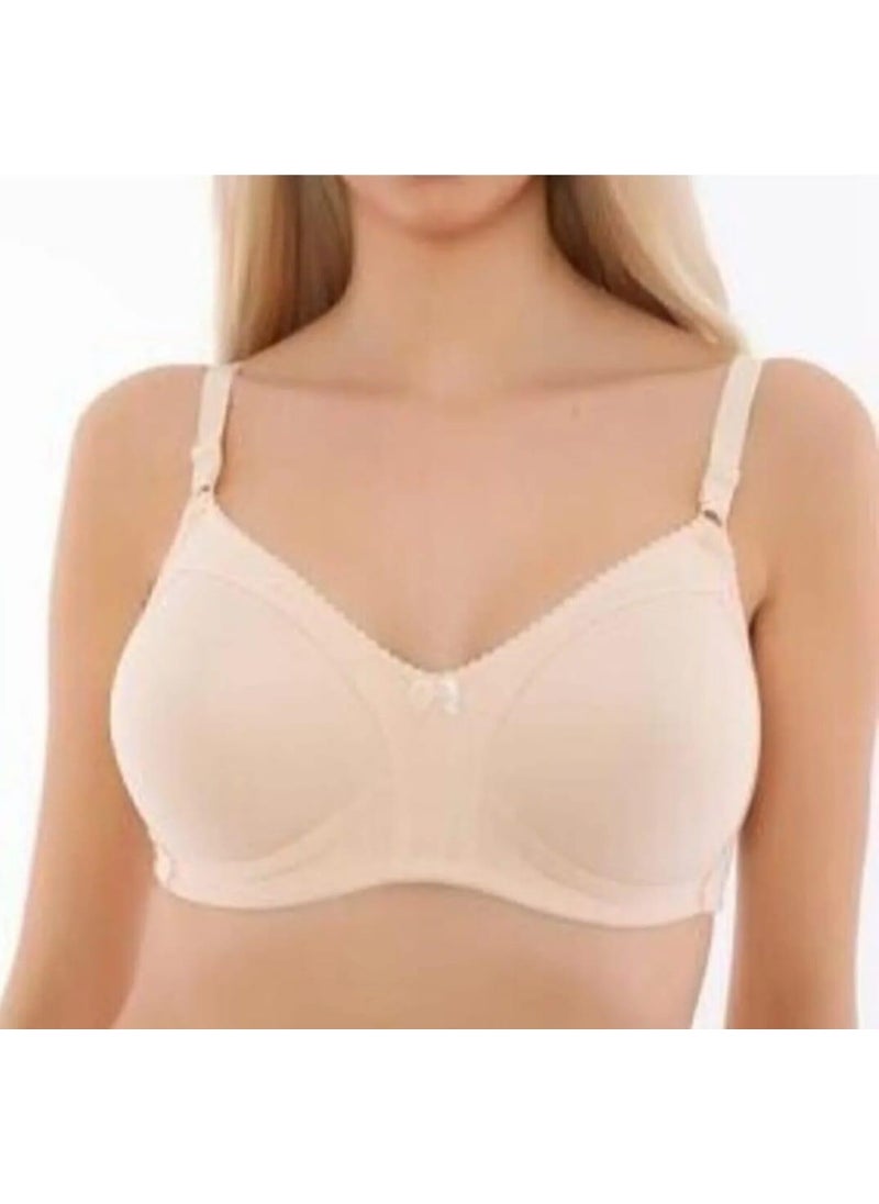 Liza 539 Women's King Size Combed Cotton Minimizing Bra 3 Pieces 