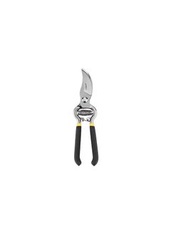 Pruning Shear 8 INCH Carbon Steel Gardening Plant Scissor Branch Pruner Sharp Cutting and Durable for Cutting Stems and Light Branches