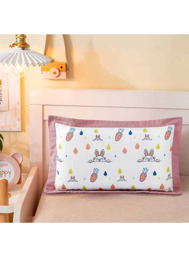 Buckwheat Pillow Cassia Seed Infant Cotton Gauze Pillowcase Pillow Children's Pillow Core Breathable Sweat-absorbing Four Seasons