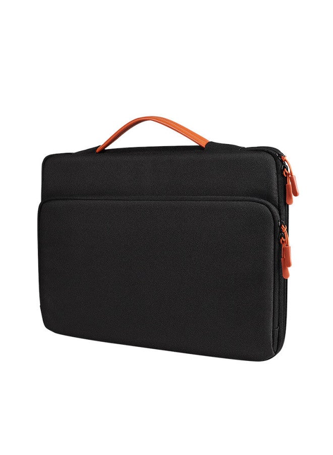 Kpte Laptop Bag Handheld Inner Case, 15.6-16 Inch, Classic Black, 180° Full Opening And Closing, Business Bag Suitable For Apple Huawei Xiaomi Lenovo Gaming Laptops