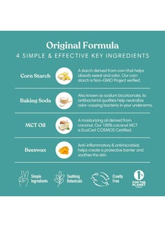 HUMBLE SIMPLE AND TRUE. HUMBLE BRANDS Original Formula Aluminum-free Deodorant. Long Lasting Odor Control with Baking Soda and Essential Oils, Full and Travel Size (Moroccan Rose)  - Image 5