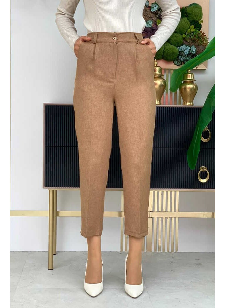 Bym Zippered Pocket Detailed Pencil Pants 0255 Tan - pzsku/ZA517E9CE37CD0526C3F5Z/45/_/1740631216/21976f9b-366f-40a5-b674-33a6ea8c7c01