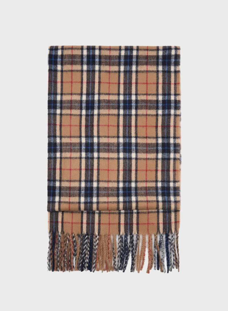 MANGO Pinot Checked Light Weight Scarf
