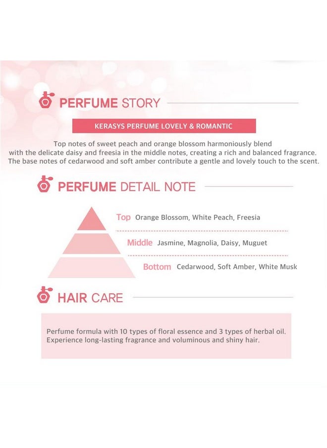 Kerasys Lovely And Romantic Perfumed Shampoo 600Ml X2  - Image 2