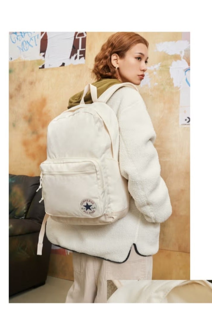 كونفرس النموذج الكلاسيكي من حقيبة الظهر CONVERSE Go 2 باللون الأبيض - Image 5