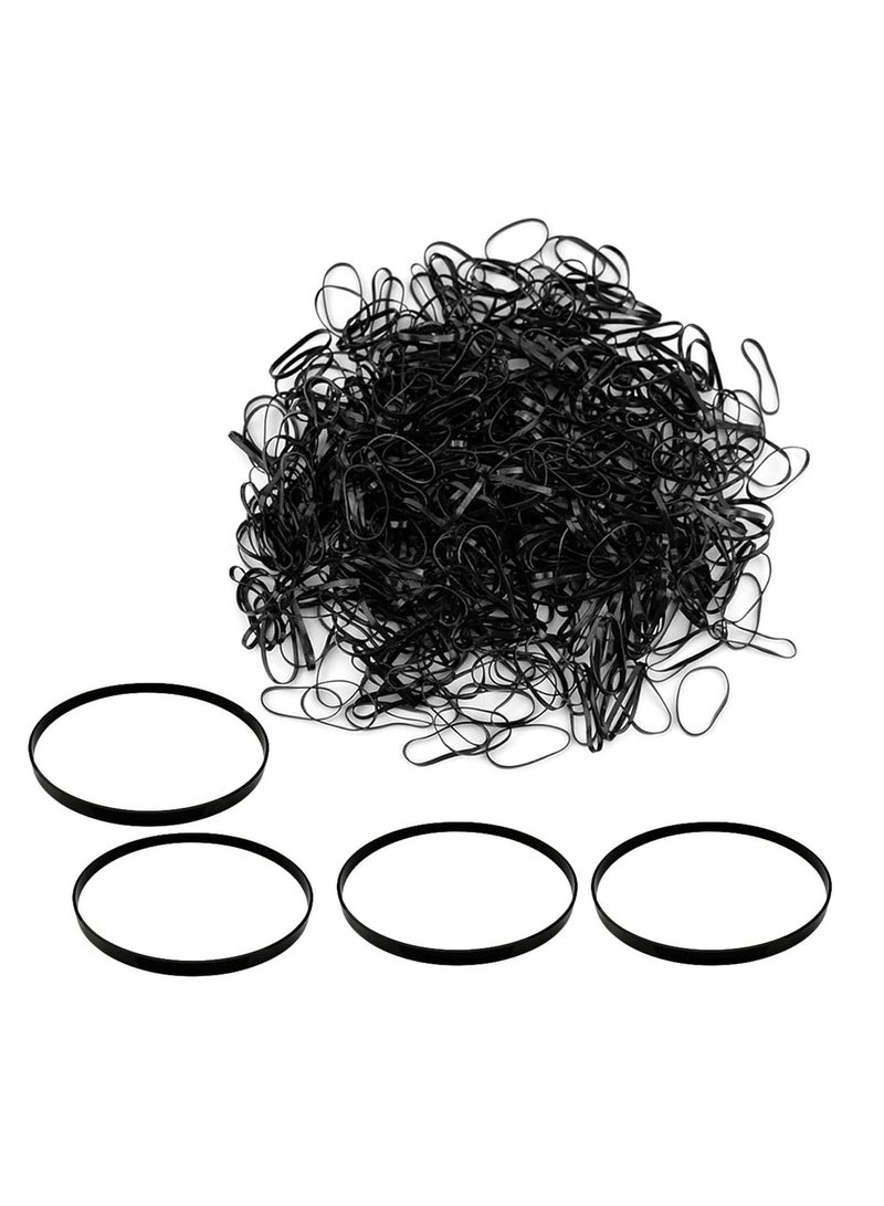 Elastic Hair Bands,50 PCS Non-Slip Rubber Hair Ties for Girls, Soft Elastic Bands for Kid Hair Braids Hair - Image 2