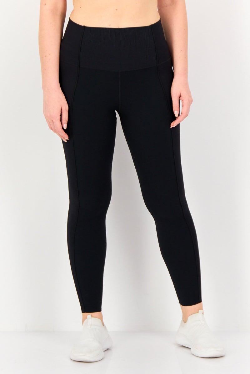 Nike Women Tight Fit Yoga Leggings, Black - Image 1