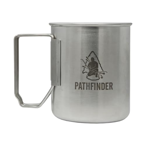 The Pathfinder School Stainless Steel Nesting Cup & M34 Scout Canteen - Survival Gear and Supplies - Bushcraft Gear Camping Essentials - Hiking Water Bottle - Camping Canteen- Backpacking Kit - Image 5