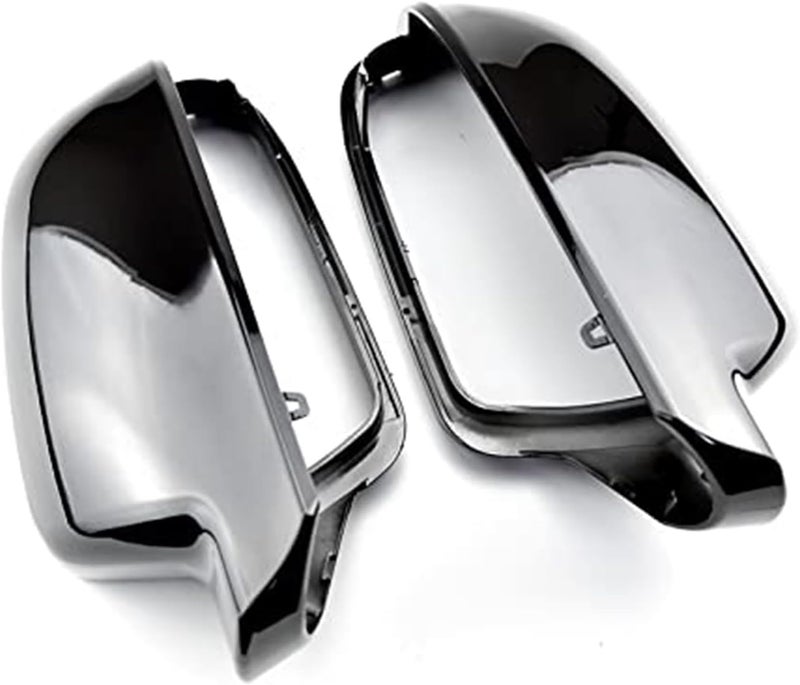 Wivplex Gloss Black Rearview Wing Mirror Cover Caps - Image 1