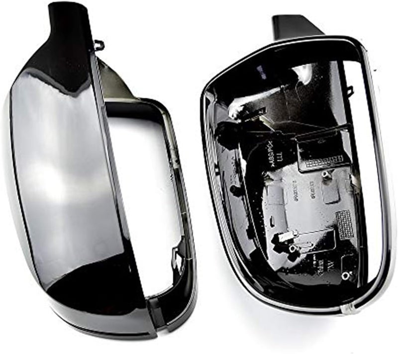 Wivplex Gloss Black Rearview Wing Mirror Cover Caps - Image 5