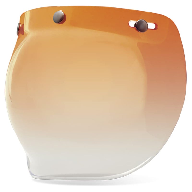 Bell 3-Snap Bubble Shield Accessories Amber Gradient - Image 5