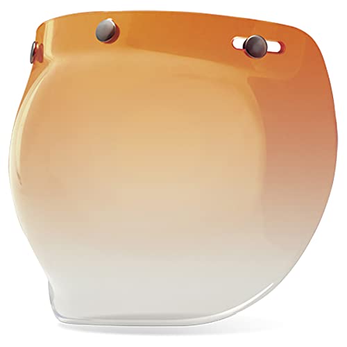 Bell 3-Snap Bubble Shield Accessories Amber Gradient - Image 1