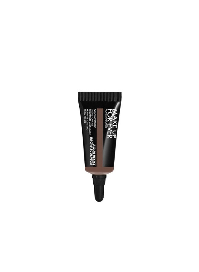 Make Up For Ever Aqua Resist Brow Sculptor Cream 30 Soft Brown 7ml - Image 1
