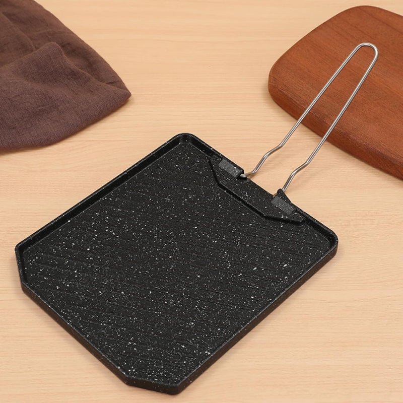 Easy assemble Efficient Heat Conducting Nonstick Frying Pan Grilling Plate Suitable For Breakfast Eggs And Weekends Family Gatherings General purpose design - Image 5