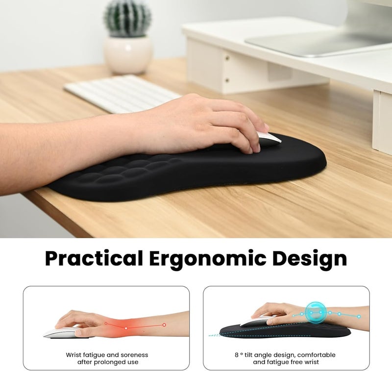 Ergonomic Mouse Pad with Wrist Support and Massage Design - Image 3