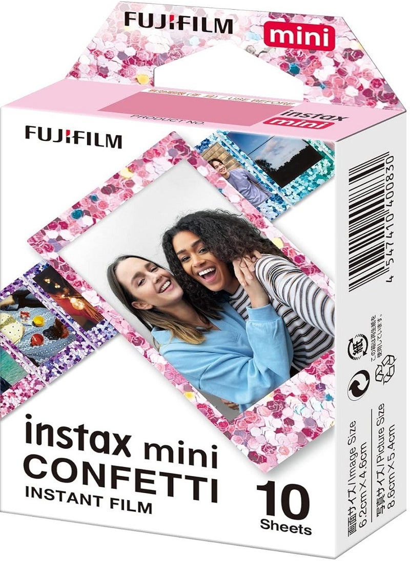 FUJIFILM Fujifilm Instax Mini Confetti Film 10 Sheets  - Image 2