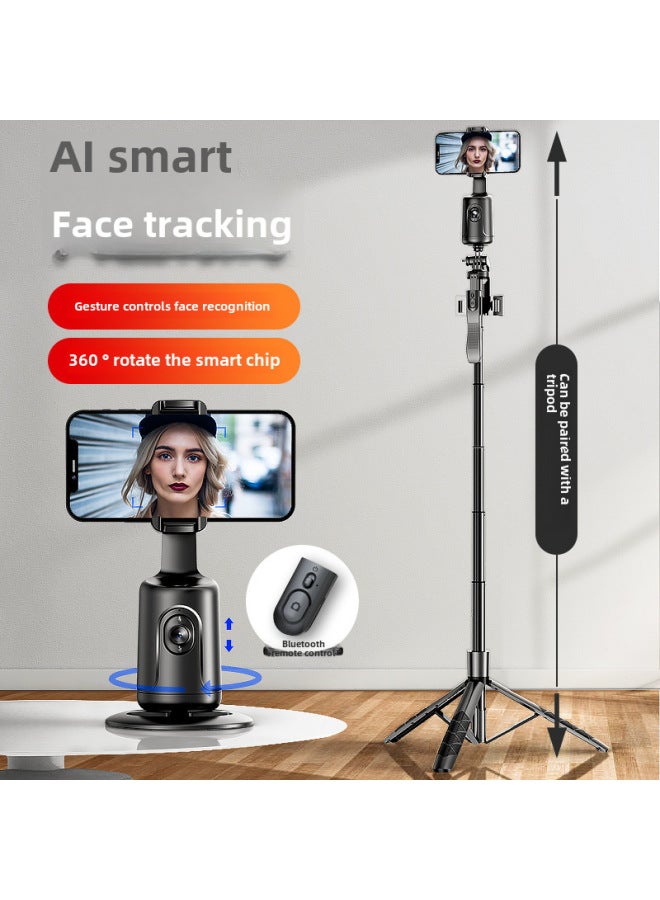 Neutral New Product 360 Intelligent Follow-up Pan-tilt Artifact Free App Video Shooting Live Ai Recognition Face Tracking Stabilizer - Image 1