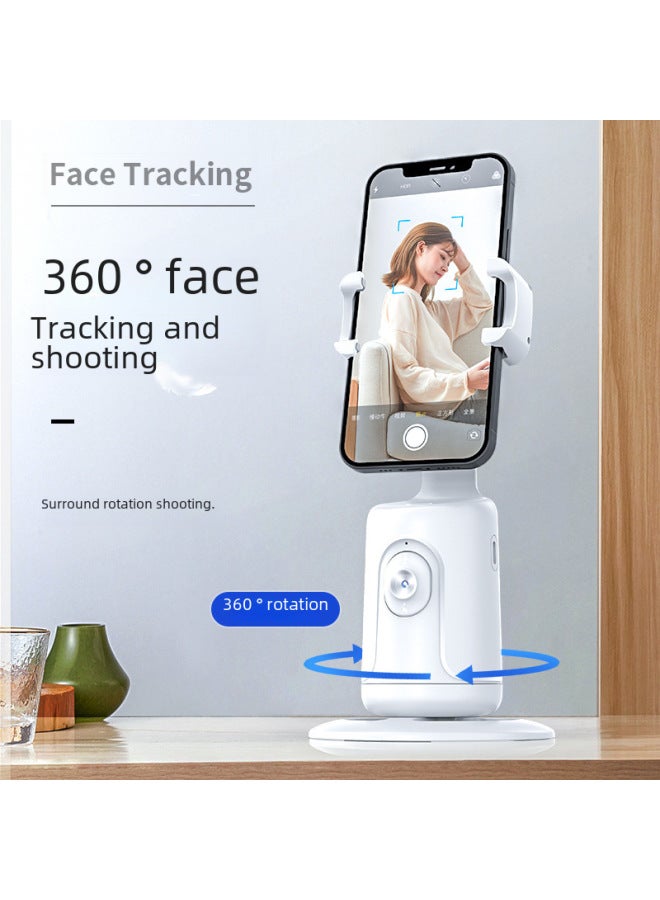 Neutral New Product 360 Intelligent Follow-up Pan-tilt Artifact Free App Video Shooting Live Ai Recognition Face Tracking Stabilizer - Image 3