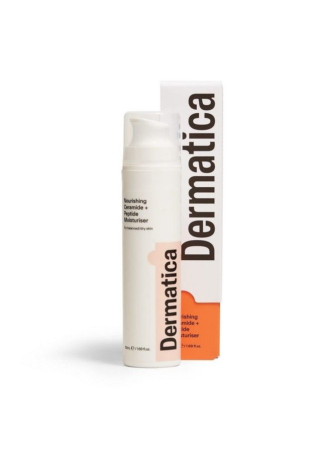 Dermatica - Nourishing Ceramide With Peptide Moisturizer For Dry Skin | Water Based Moisturizer With Ceramides | Face Moisturizer For Women And Men | Combination To Dry Skin (50Ml) - Image 1