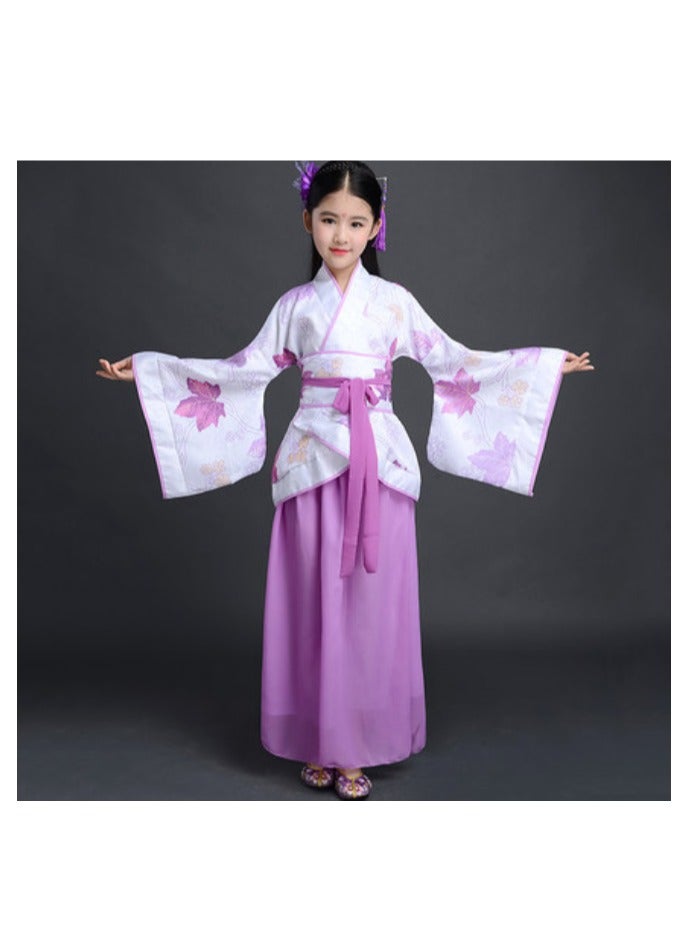 Chinese Traditional Hanfu Costume girl Ancient Han Dynasty Dress Oriental Princess Dress With Accessories - Image 1
