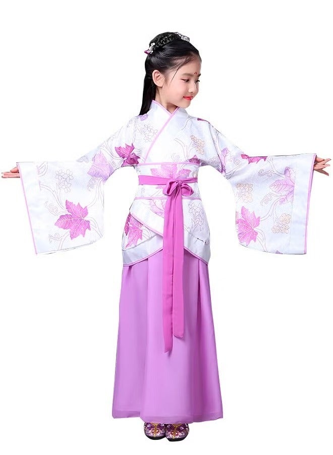 Chinese Traditional Hanfu Costume girl Ancient Han Dynasty Dress Oriental Princess Dress With Accessories - Image 4