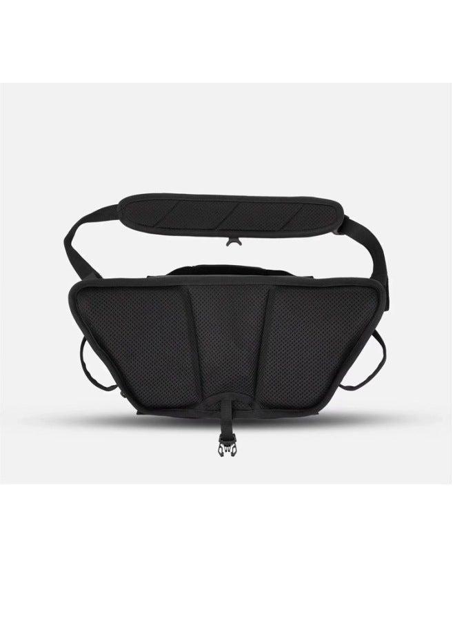 Manufacturers Produce Shoulder Camera Bag 6 Liters 9 Liters SLR Camera Bag Slung Waist Bag Portable Lens Bag-Color:Black-Size:6 Liters  - Image 4