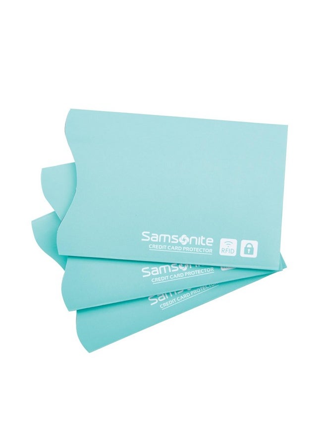 Samsonite - ® Rfid Sleeves, Turquoise, Pack Of 3 - Image 1
