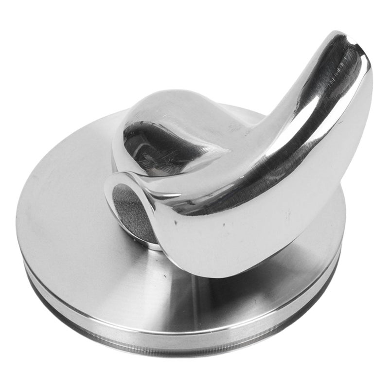 NOENNULL 54mm Stainless Steel Portafilter Spout Bottomless to Spouted Coffee Machine Portafilter Spout 304 Stainless Steel with O Rings Double Spout - Image 2