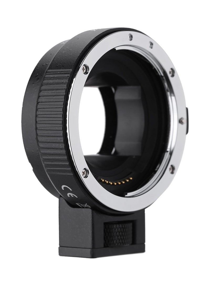 Generic حلقة محول التركيز التلقائي AF EF-NEXII لعدسة Canon EF EF-S لاستخدامها مع حامل Sony NEX E 3/3N/5N/5R/7/A7/A7R/A7S/A5000/A5100/A6000 كامل الإطار  - Image 1