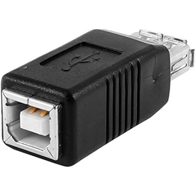 rayihni USB A FEMALE TO USB B FEMALE PRINTER ADAPTER ADAPTOR CONNECTOR