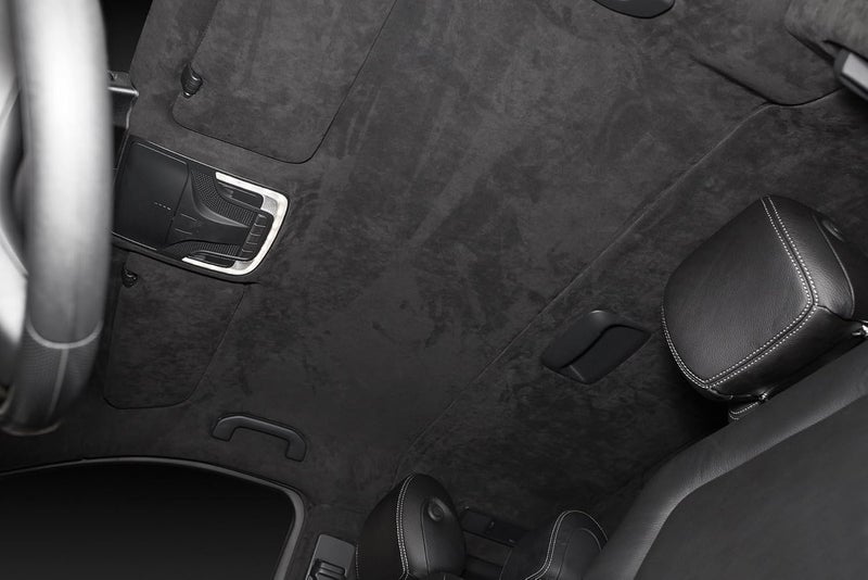 Car Elements Car Element Suede Headliner Fabric with Foam Backing - 60" Wide by The Yard, Black - Image 5