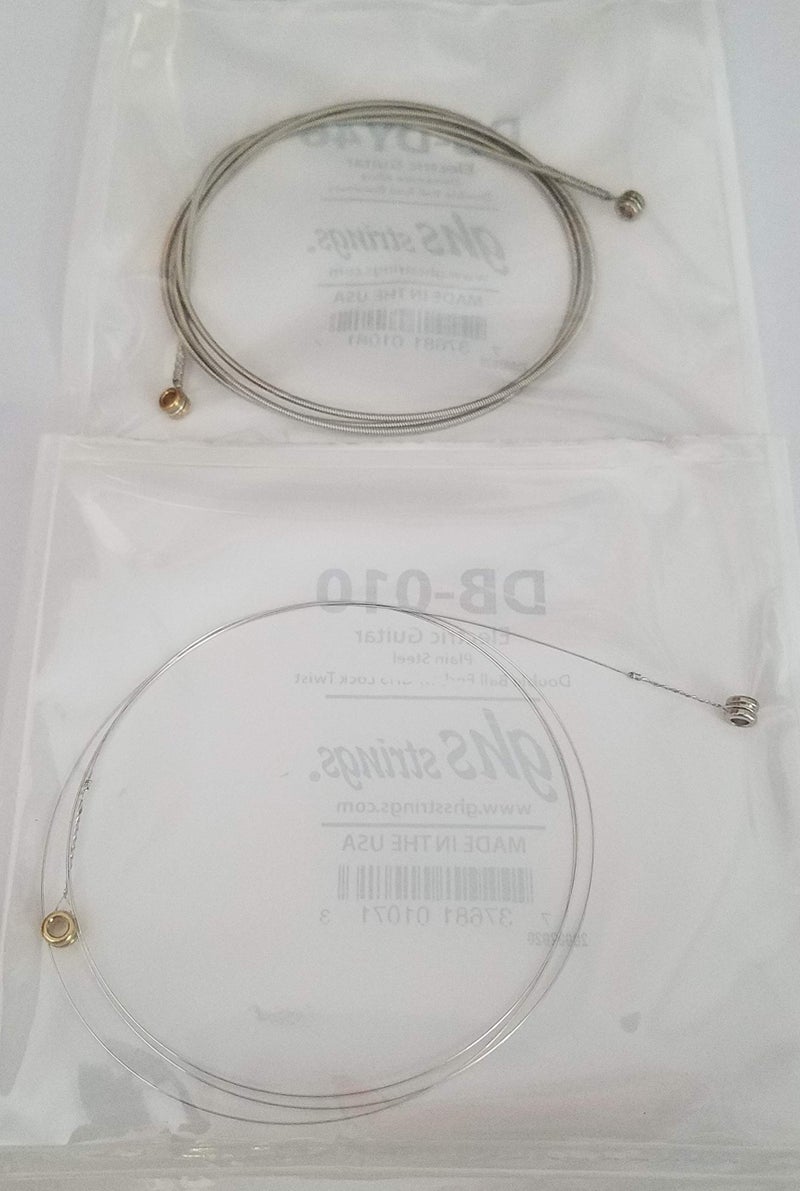 GHS Strings GHS Boomers Double Ball-End Electric Guitar Strings â€“ Light 10-46 (DB-GBL) â€“ Nickel-Plated Steel Roundwound â€“ Bright, Balanced & Durable Tone â€“ Fits Headless Guitars â€“ Made in USA - Image 4