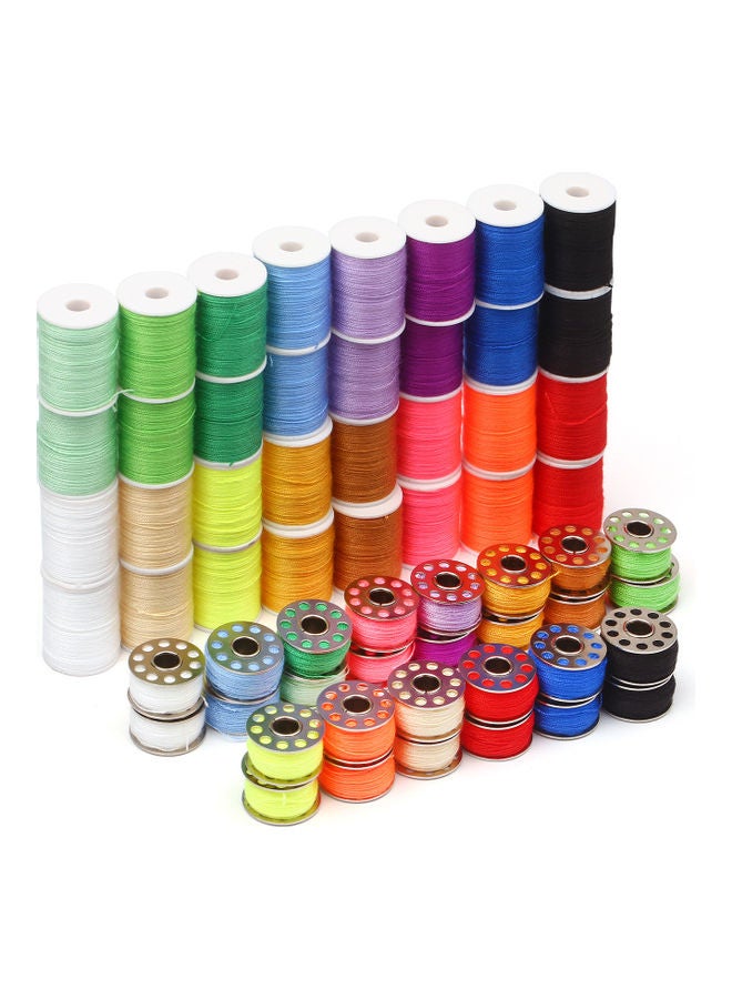 Alyashmac 100-Piece Sewing Thread Set Multicolour - Image 3