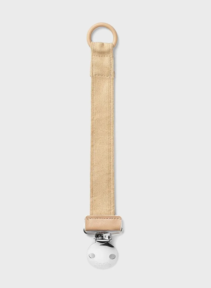 Elodie Details Alcantara  Pacifier Clip