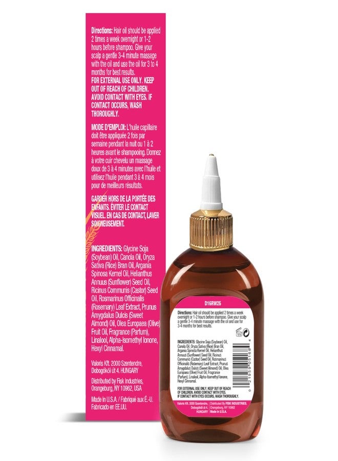 Difeel Rice Water Premium Hair Oil 2.5 oz. - Strengthening Rice Water Moisturizer for Hair - Image 2