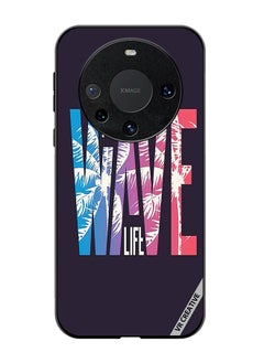 Protective Case Cover For Huawei Mate 60 Pro Plus Wave Design Multicolour