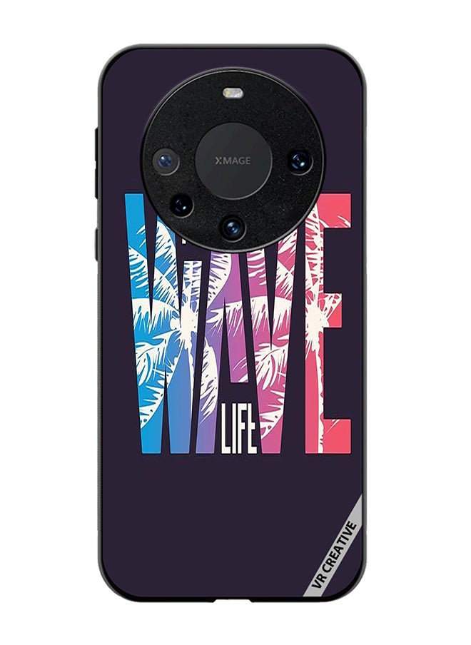 VR CREATIVE - Protective Case Cover For Huawei Mate 60 Pro Plus Wave Design Multicolour - Image 1