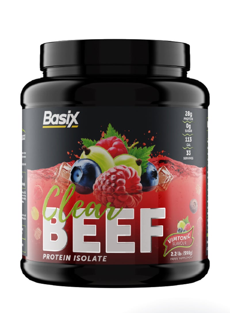 باسيكس بروتين لحم بقري معزول بنكهة فيمتونيك 2.2 رطل - Image 1