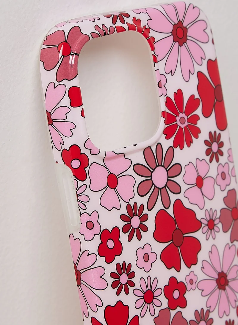 COCONUT LANE Retro Flowers Iphone 13 Pro Case