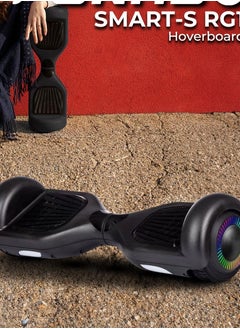 Generic Smart S RG1 Hoverboard Bluetooth Built In Speaker LED Lights Self Balancing 8mph Speed 180° Rotation Axis Non Slip Footpad  - Image 3