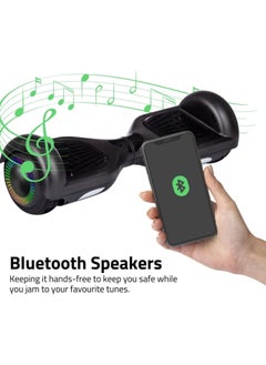 Generic Smart S RG1 Hoverboard Bluetooth Built In Speaker LED Lights Self Balancing 8mph Speed 180° Rotation Axis Non Slip Footpad  - Image 4