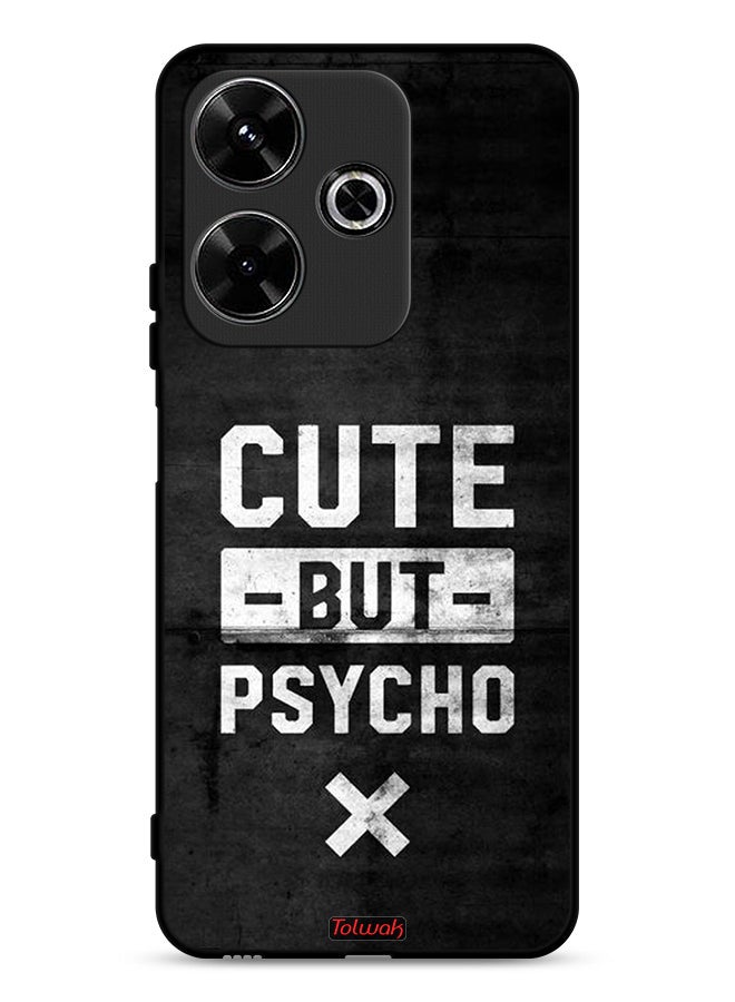 Tolwak Xiaomi Redmi 13 4G Protective Case Cover Cute But Psycho - Image 1