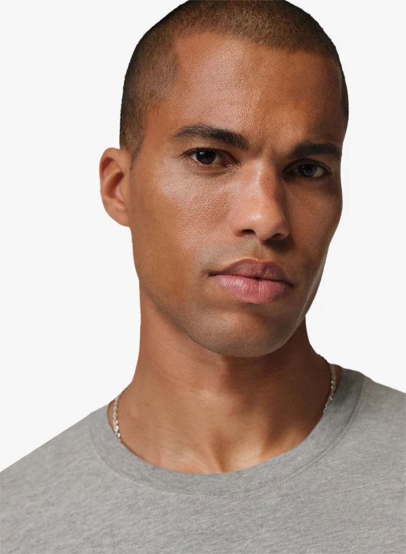 Jordan DK GREY HEATHER/BLACK/(WHITE) Jordan Graphic T-Shirt for Men | Best Price UAE