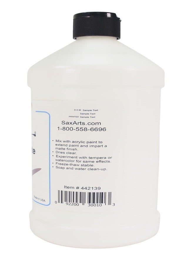 Sax True Flow Acrylic Matte Medium - 1 Quart - 442139, 32 Fl Oz (Pack of 1) - Image 2