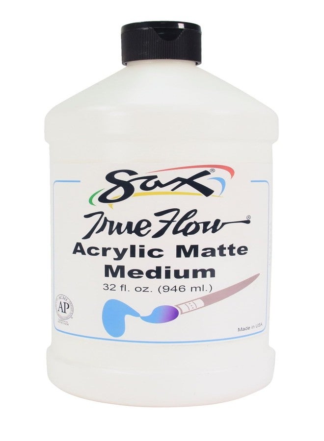 Sax True Flow Acrylic Matte Medium - 1 Quart - 442139, 32 Fl Oz (Pack of 1) - Image 1