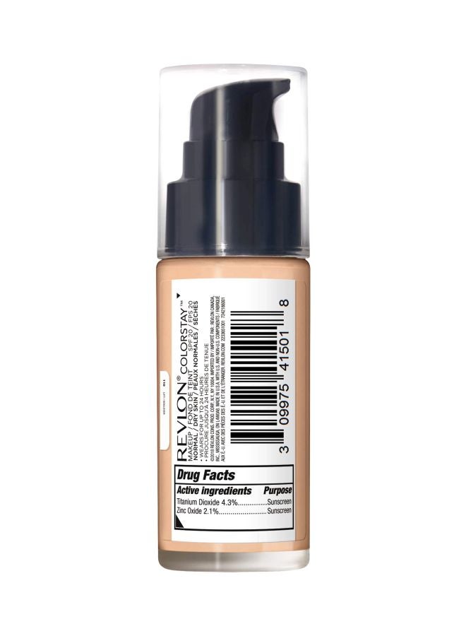 Revlon ColorStay Makeup Liquid Foundation SPF20 110 Ivory - Image 2