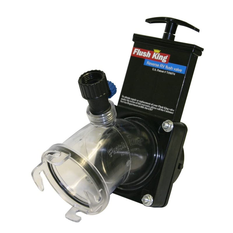 Valterra Flush King™ 45 Degree Reverse Flush Valve Attachment for RV, Camper, Trailer - Image 3