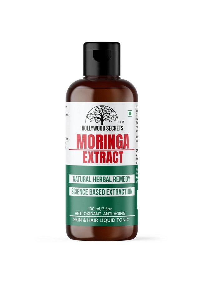 Hollywood Secrets مستخلص نباتي سائل نقي 85% من المورينغا | للبشرة | للشعر | 100 مل - Image 1