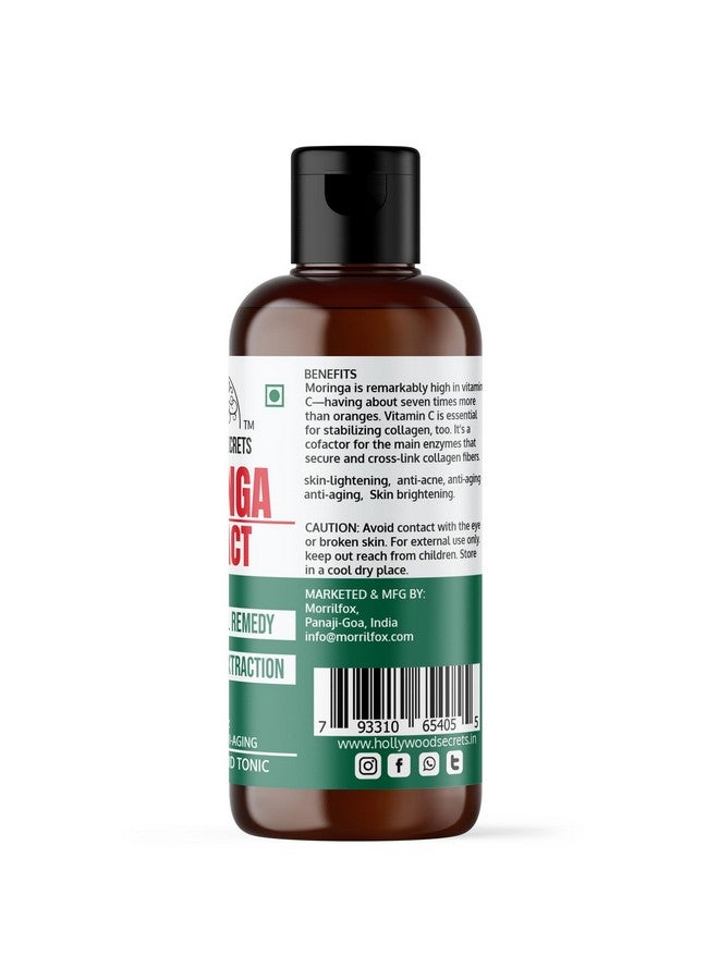 Hollywood Secrets مستخلص نباتي سائل نقي 85% من المورينغا | للبشرة | للشعر | 100 مل - Image 3