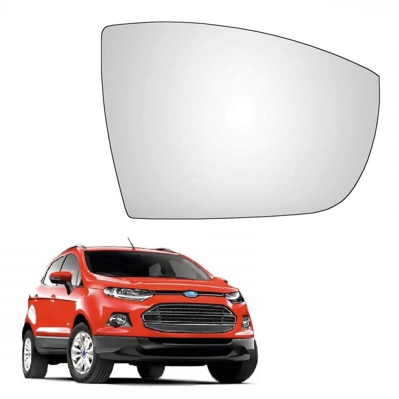 STYCARO OVRM Side View Mirror Glass Plate compatible with Ford Ecosport 2017-2021 Model (RIGHT DRIVER SIDE) - Image 1